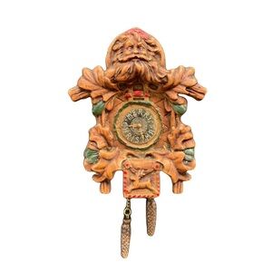 Old World Cuckoo Clock Christmas Ornament